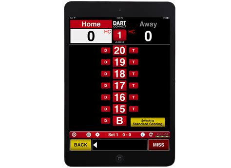 darts connect live scores